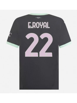 Moški Nogometna dresi replika AC Milan Emerson Royal #22 Tretji 2024-25 Kratek rokav